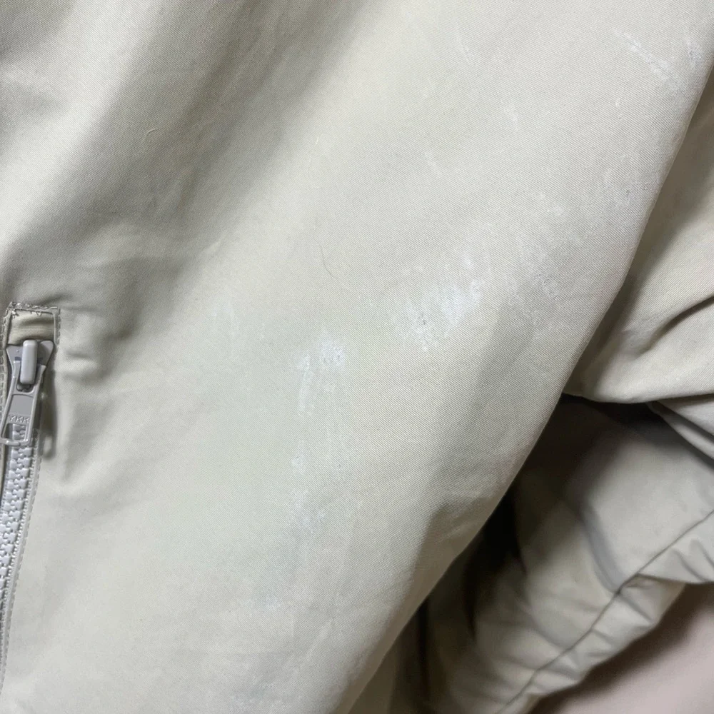 Lands' End Vintage 90s‎ Tan Squall Jacket XL  46/48 Gorpcore Fleece Lined
